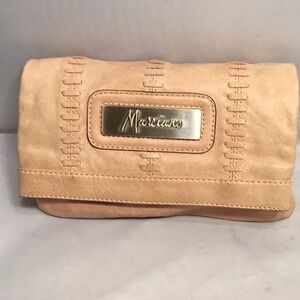 Marciano ANGELIQUE BLUSH PINK/ DUSTY ROSE B FOLD CLUTCH